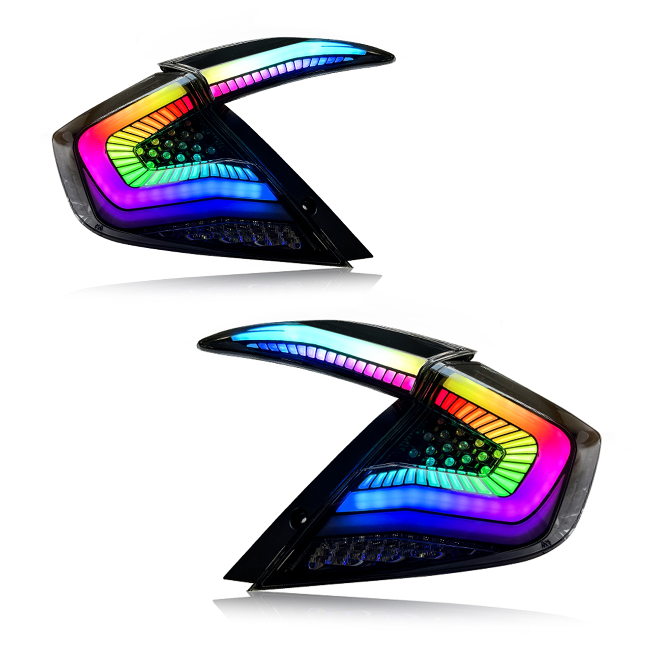 DK Motion For HONDA CIVIC 2016-2018 Modified RGB Taillights