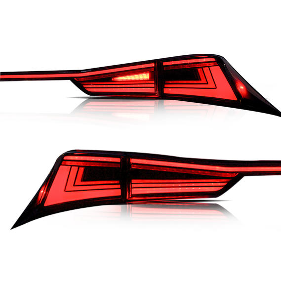 For Lexus IS 200 IS250 300 350 300h Rear Lights 2013-2020 LED Tail Lights