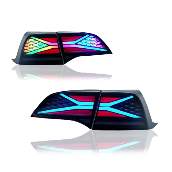 For Tesla Model 3/Y 2018-2023 RGB Taillights